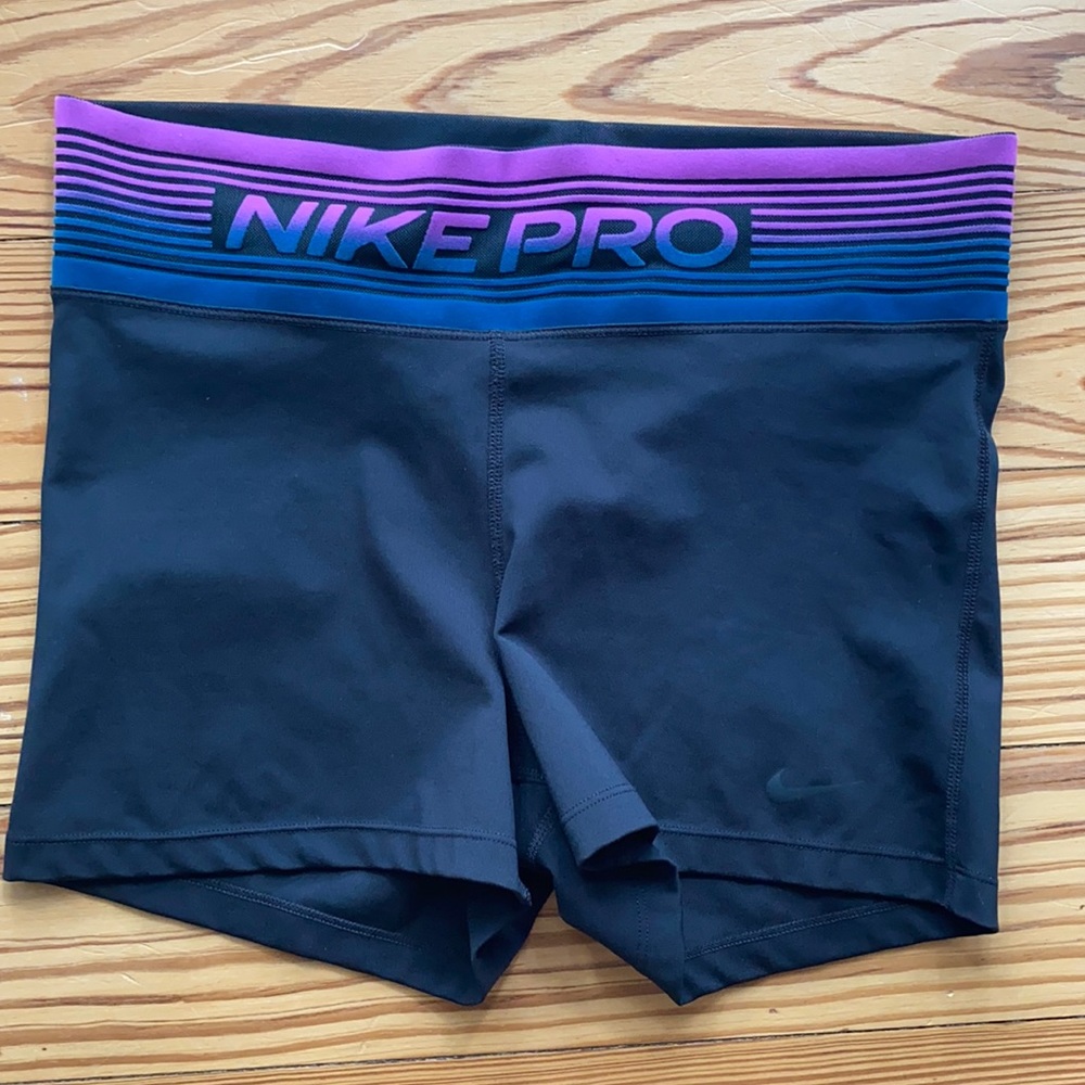 Nike pro dri fit spandex shorts